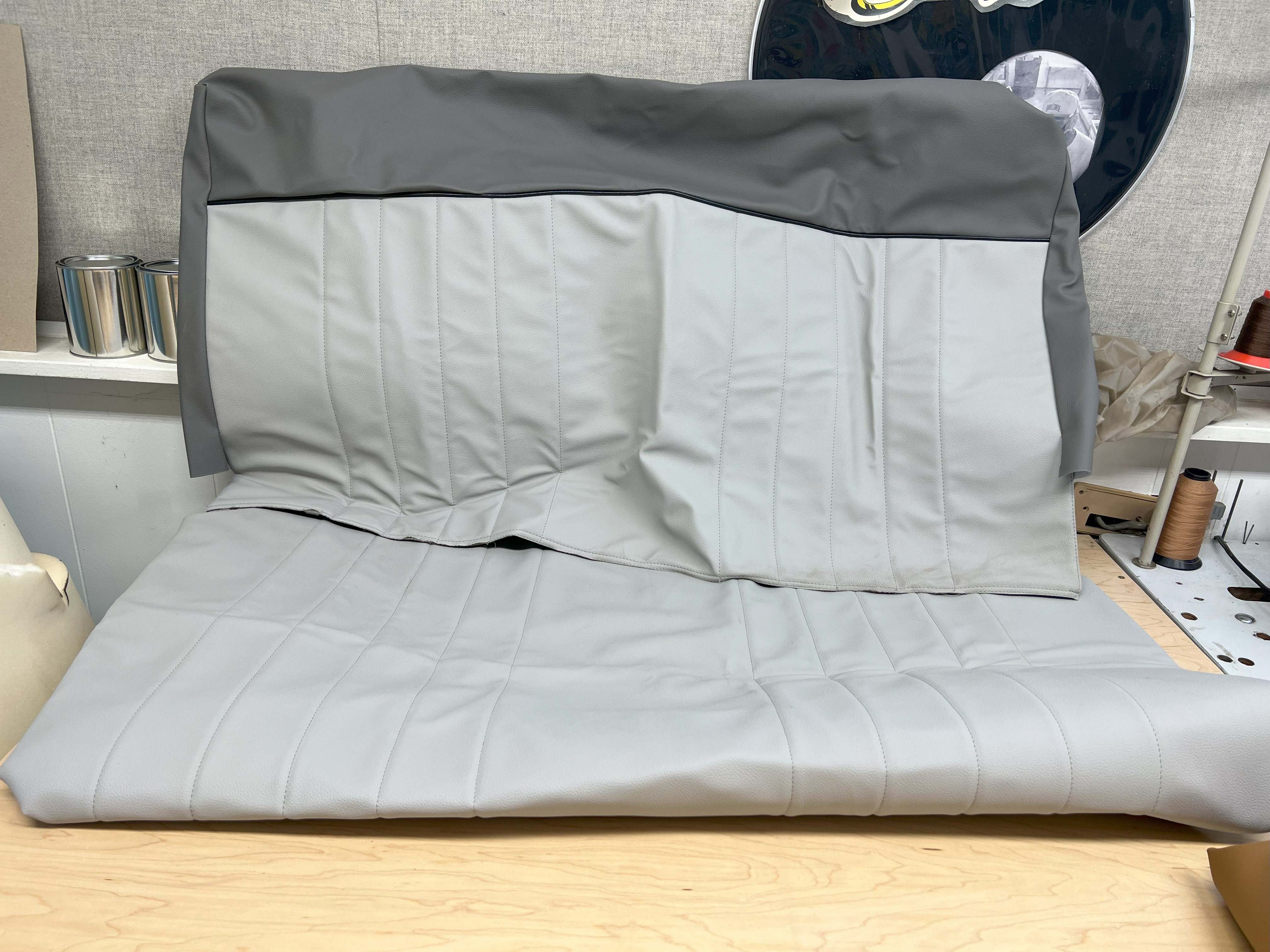 
68-72 Westy Rear Z Bed Seat Cover