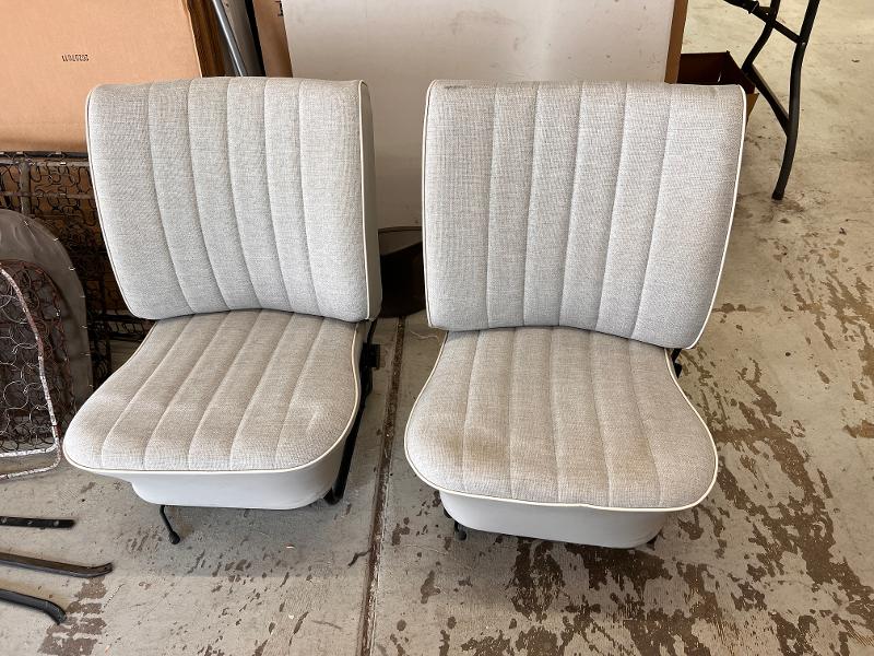 
65-67 Bug Seat Frames Fully Upholstered